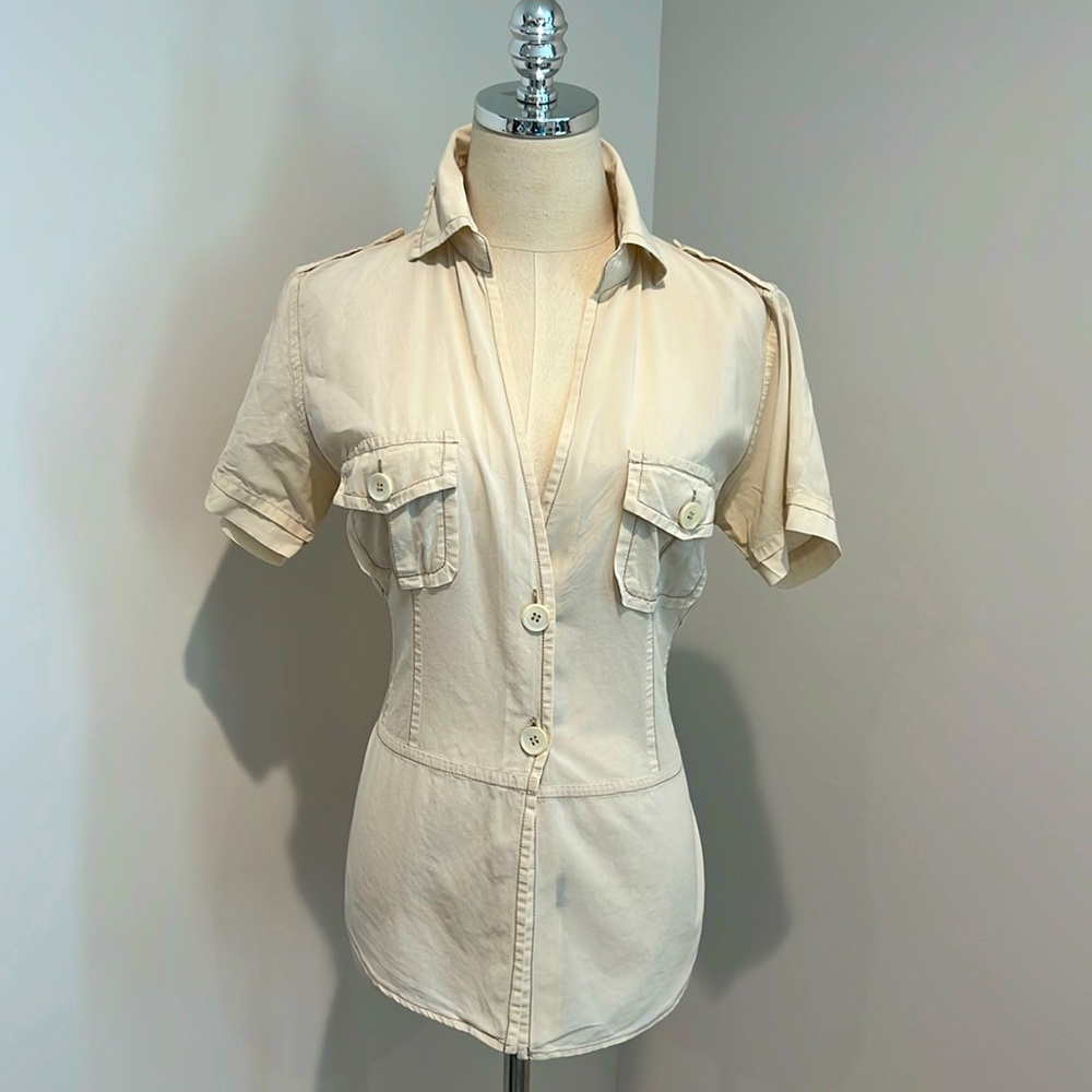 Coast UK brand light cotton Safari shirt